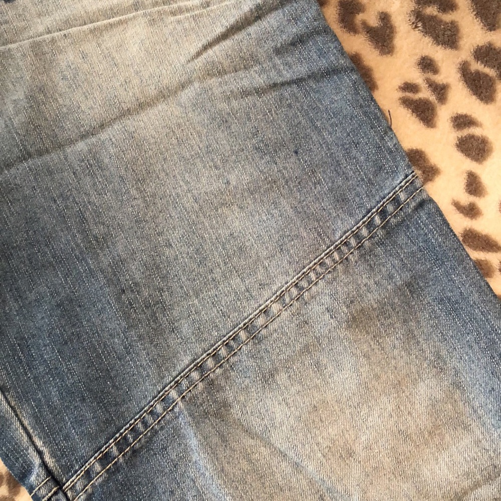 Y2K UNIONBAY Denim Cropped Jeans in Blue Size 1 Juniors - Picture 6 of 16